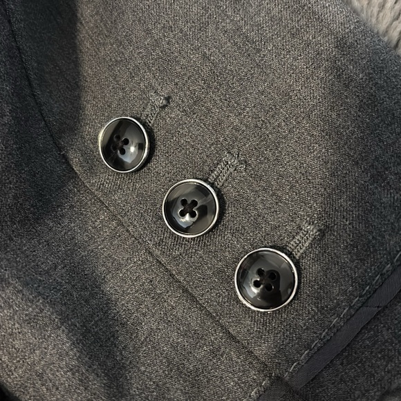 White House Black Market gray blazer - Picture 8 of 10